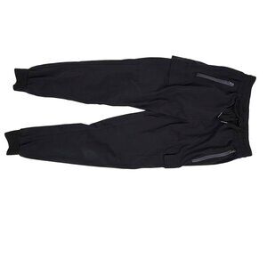 Libin Boy's Cargo Joggers Pants Quick-Dry Active Pull-On Lightweight Pants Black